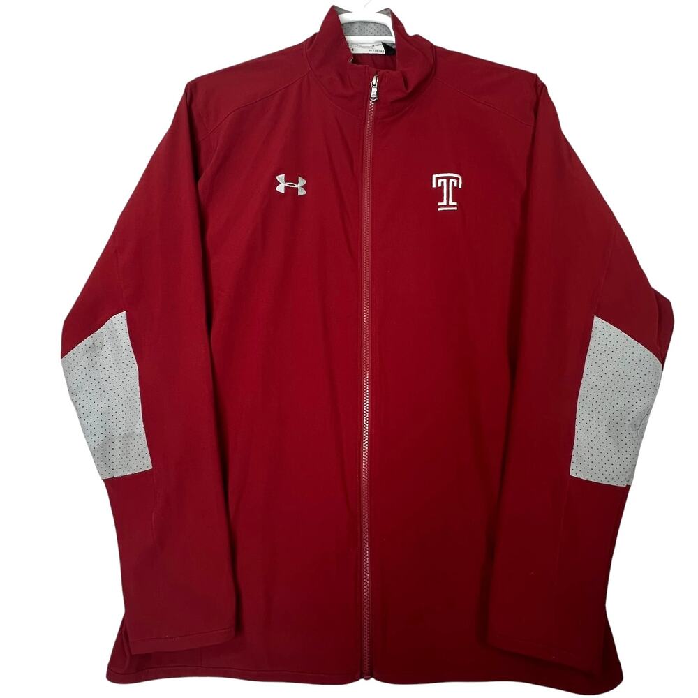 Temple University‎ Mens Under Armour Zip Up Jacket Bad Boy Gasparilla Bowl, XL